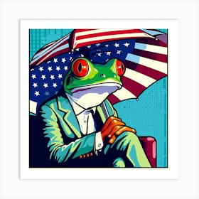 American Frog Art Print