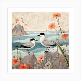 Bird In Nature Common Tern 3 Art Print