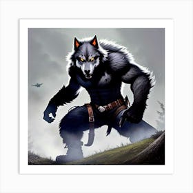 Werewolf 1 Art Print
