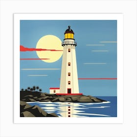 Lighthouse 17 Art Print