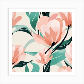 Soft Floraform 1 Art Print