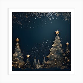 Elegant Christmas Design Series077 Art Print