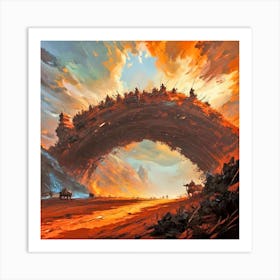 Arch Of The Sun Art Print