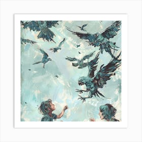 Birds Art Print