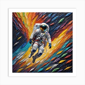 Stellar Drift Art Print