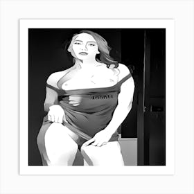 Sexy Woman 26 Art Print