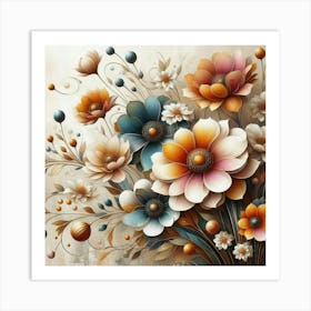 Flowers In A Vase Art Print