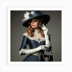 Victorian Woman 2 Art Print