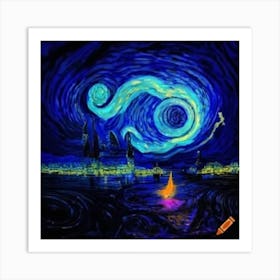 Starry Night Art Print