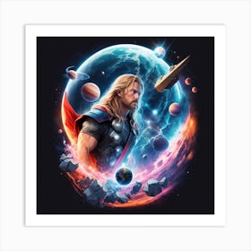 Thor: Oden's son Art Print