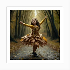 Autumn Leaves Art Print