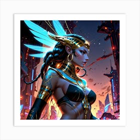 Egyptian Goddess Art Print