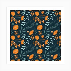 Orange Flowers 7984018 1280 1 Art Print