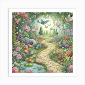 Fairy Garden 9 Art Print