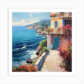 Artistic Aura of Amalfi Art Print