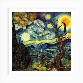 Starry Night 9 Art Print