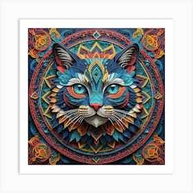 Cat Art Art Print