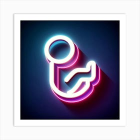 Neon Sign 11 Art Print