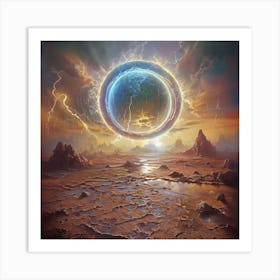 Ring Of Fire Art Print