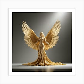 Angel With Wings 2 Art Print