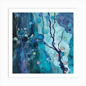 Bubbles And Bubbles Art Print