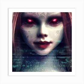 Liliths Programming Art Print