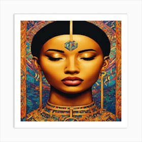 Egyptian Woman Art Print