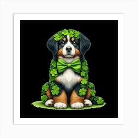 Bernese Mountain Art Print