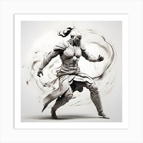 Samurai Warrior 1 Art Print