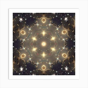 Moon Mandala Art Print