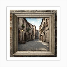 Street Scene Art Print