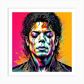 Michael Jackson King Of Pop Art Print