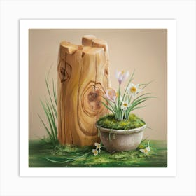 Crocus 1 Art Print