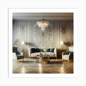 Deco Living Room 32 Art Print