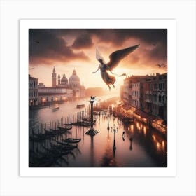 Angel Of Venice 1 Art Print