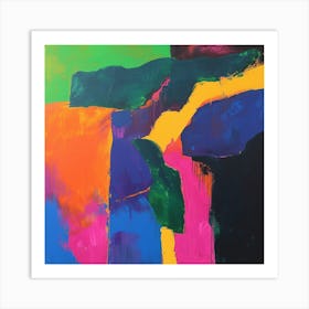 Modern Abstract Collection 53 Art Print