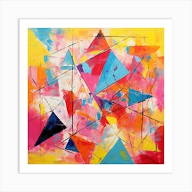 Juangisme Mindless Journey Abstract Art #17 Art Print