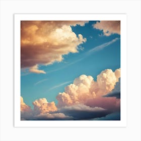 Cloudy Sky 2 Art Print