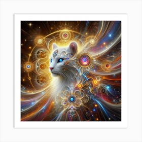 Royal Feline Art Print