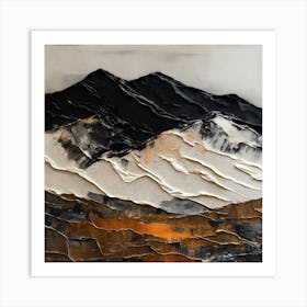 Mountain Range 4 Art Print