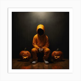 Jack O Lantern 2 Art Print