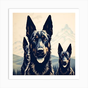 Lancashire Heeler Dog7 Art Print