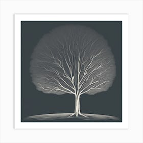 Bare Tree 1 Art Print