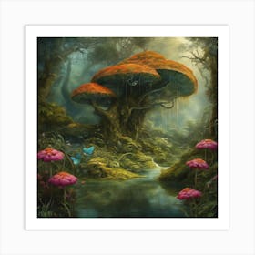 Fairytale Forest 1 Art Print