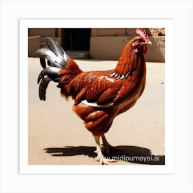 Rooster Art Print