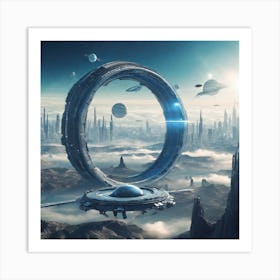 Spaceship 24 Art Print