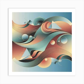 Abstract Painting 1 Art Print