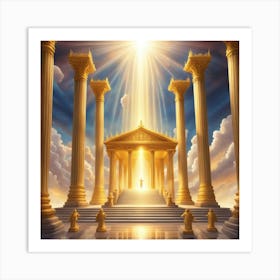 Temple Of Jesus Art Print