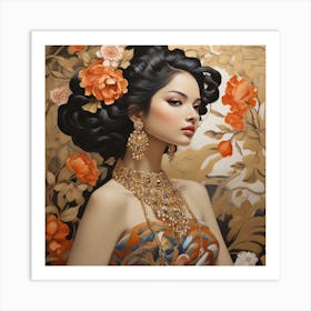 Asian Woman Art Print