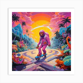 'Astronaut' 4 Art Print